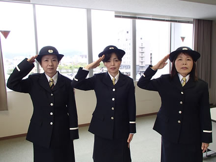 平成28年度　女性消防団員制服交付式